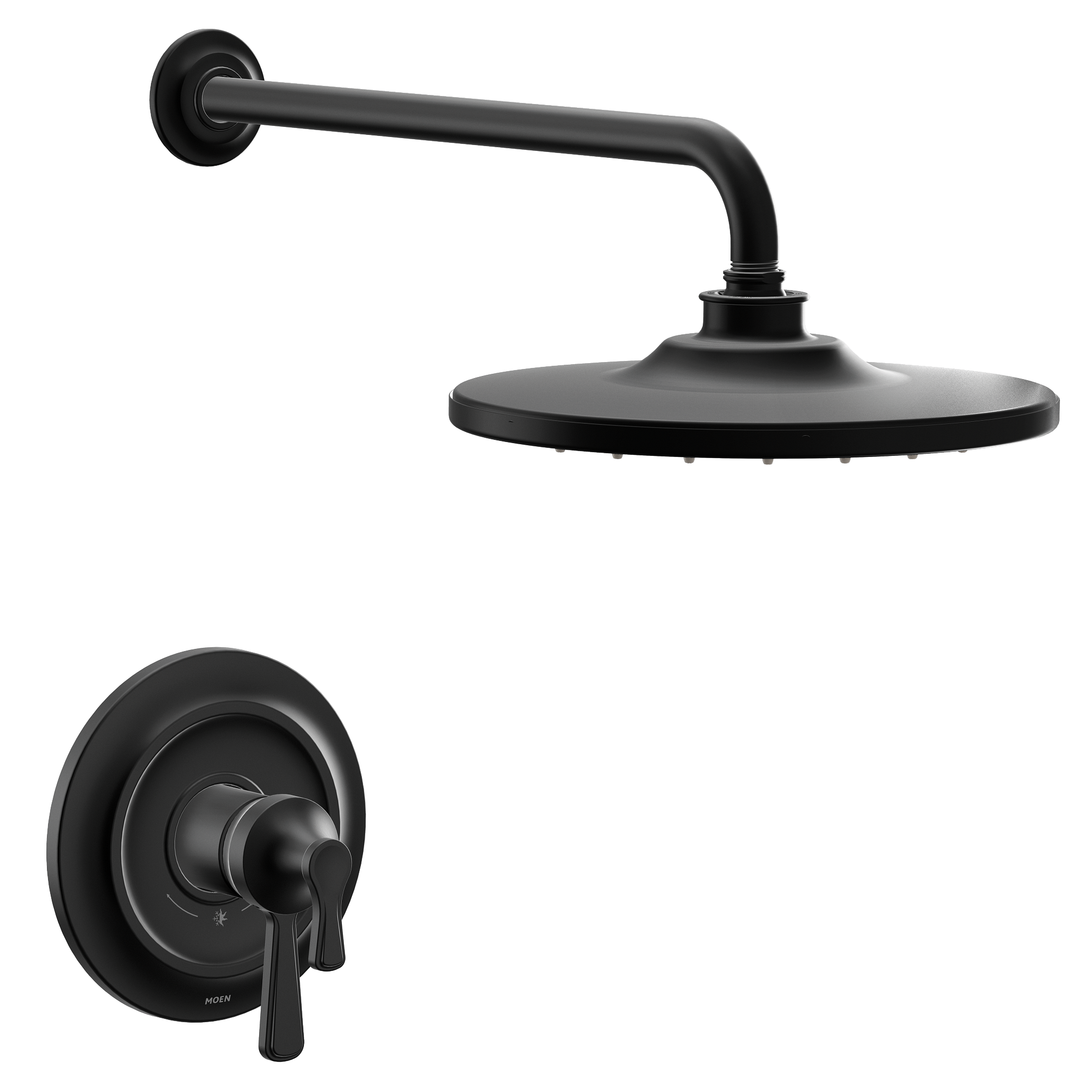 Colinet Chrome M CORE 4 Series Shower System - High Pressure Showerhead for Modern Bathrooms | Perfect for Home, Hotel & Spa Use