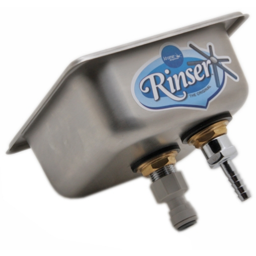 Krome Dispense Pitcher Rinser - Flush Mount Bar Sink Faucet for Commercial & Home Use | Perfect for Restaurants, Bars, and Kitchen Cleaning