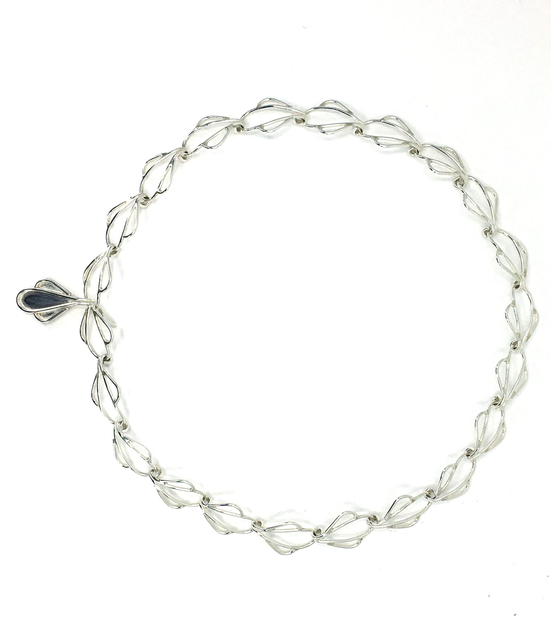 Stylish Sterling Silver Sevdei Link Chain Necklace for Women - 19 Inch Trendy Fashion Jewelry Gift Box - Perfect for Parties, Weddings & Everyday Wear
