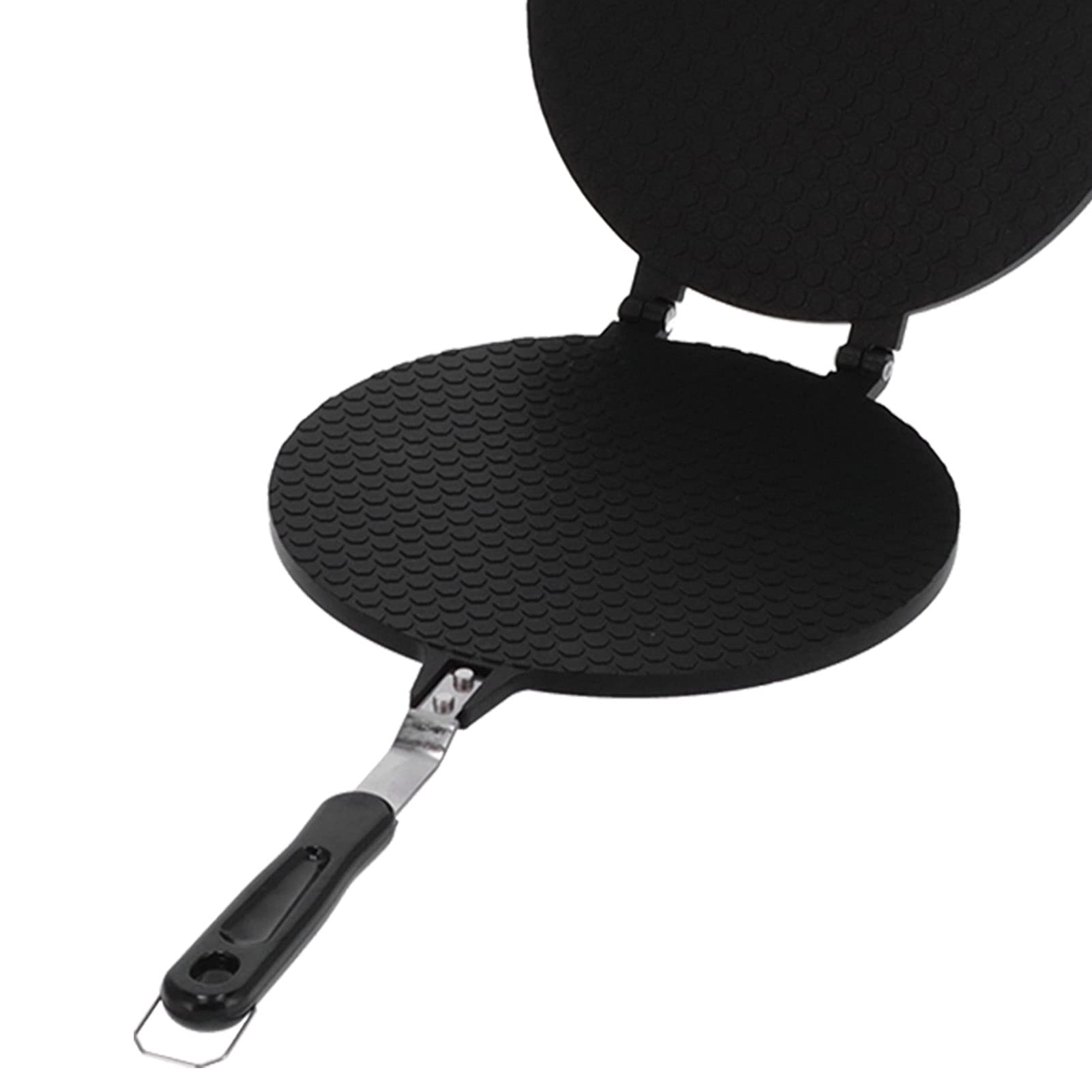Non-Stick Egg Roll Frying Pan - Aluminum Omelette Maker Skillet for Crispy Omelets - Perfect for Waffles, Crepes & Ice Cream Cones - Ideal for Breakfast, Desserts & Party Snacks
