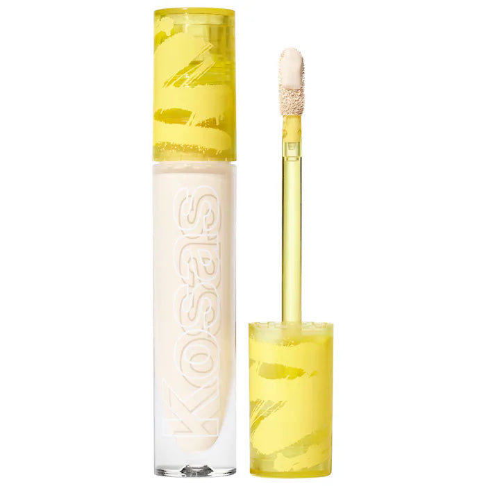 Kosas Corrector Revealer Super Creamy + Brightening Concealer with Caffeine & Hyaluronic Acid – Dark Circle Treatment for Under Eyes, Perfect for Daily Makeup & Skincare Routine