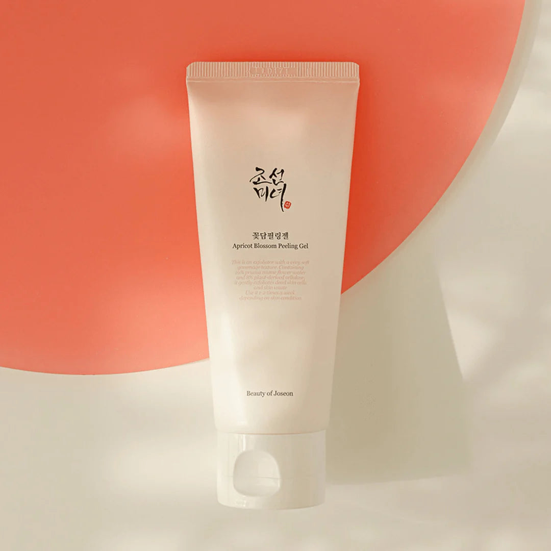 Beauty of Joseon Apricot Blossom Peeling Gel 100ml - Exfoliating Face Scrub for Smooth Skin - Perfect for Daily Skincare & Glow Boosting Routine