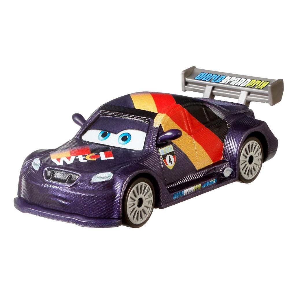 Disney Cars Max Speed Die-Cast Toy Car 1:55 Scale - Lightning McQueen & Friends Racing Vehicles for Kids, Collectible Gift for Boys & Girls Ages 3+ - Perfect for Playtime, Storytelling & Display
