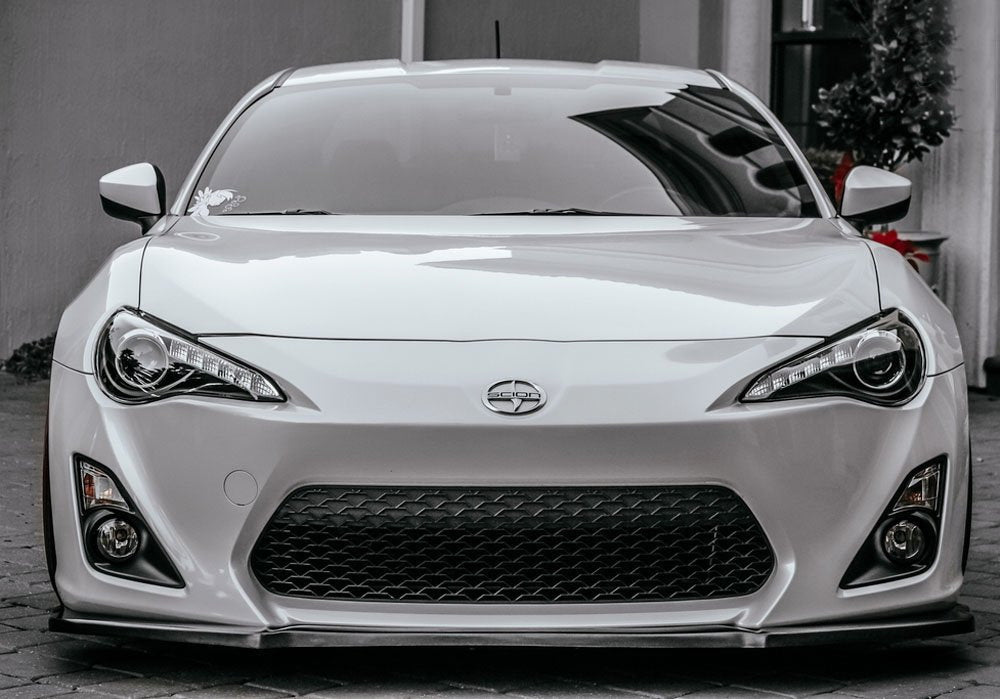Complete Clear Lens Fog Light Kit with Bezel Covers & Wiring Harness for 2013-2016 Scion FR-S | Durable Driving Lights for Night & Foggy Conditions