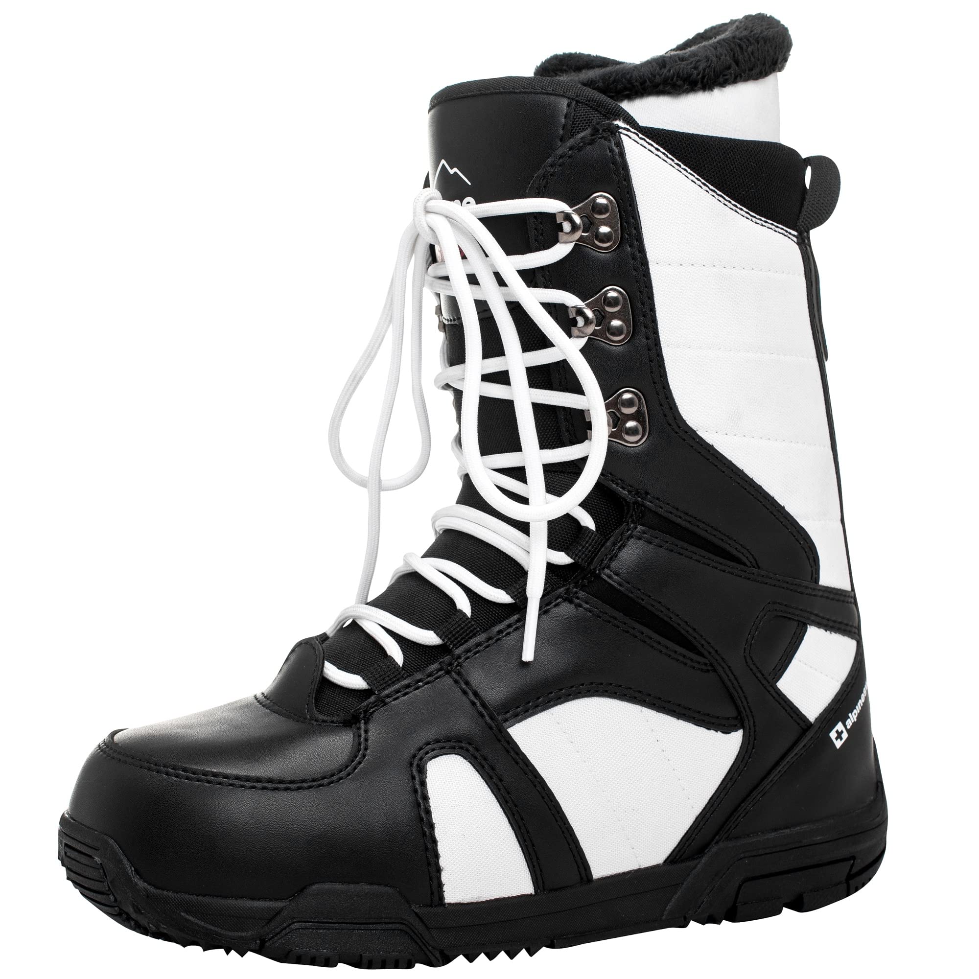 Alpine Swiss Men's Snowboard Boots - Waterproof Winter Snow Boots for Men - Warm & Durable for Skiing, Snowboarding & Outdoor Winter Activities