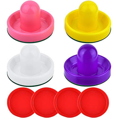 White, Pink, Purple, Yellow