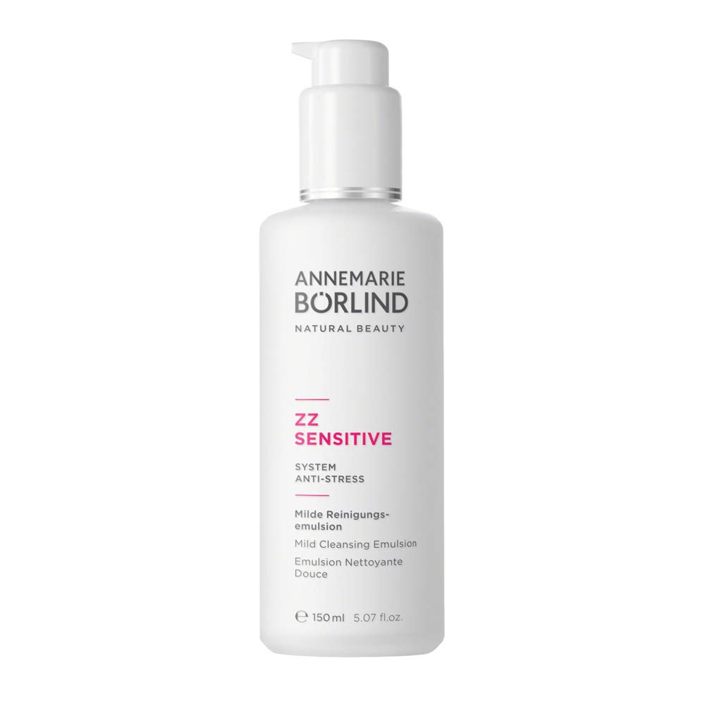 Annemarie Börlind ZZ Sensitive Cleansing Milk 150ml - Gentle Face Wash for Sensitive Skin, Hypoallergenic & Soothing Formula - Perfect for Daily Skincare Routine & Makeup Removal