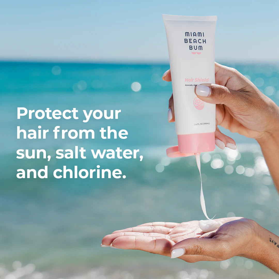 HAIR SHIELD Protective Leave-In Conditioner for Damaged Hair - Repairing & Hydrating Treatment for Dry, Frizzy Hair - Perfect for Daily Use, Styling & Heat Protection