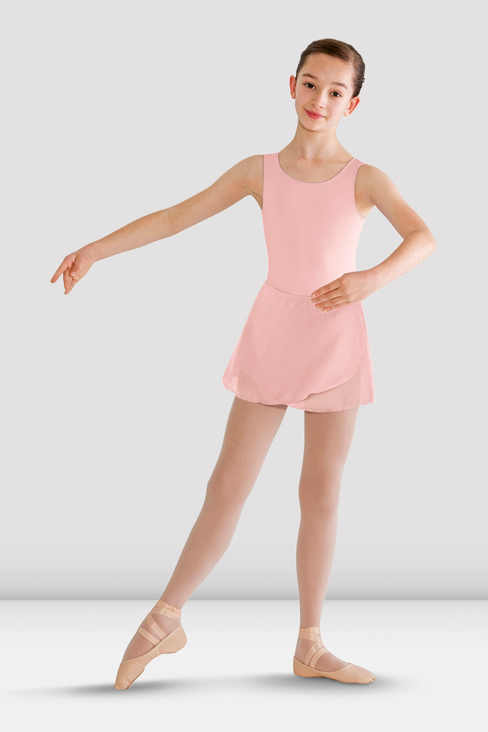 Girls Riya Skirted Tank Leotard - Ballet Dance Wear for Toddlers & Kids - Perfect for Ballet Class, Recitals & Performance