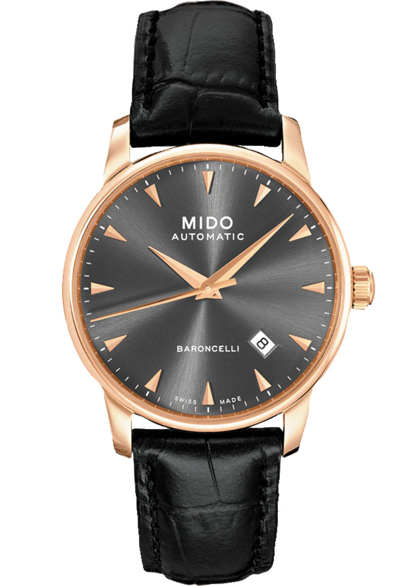 Mido Baroncelli 10 Automatic Men's Watch - Luxury Swiss Timepiece for Business & Formal Occasions | Perfect for Office, Weddings & Special Events