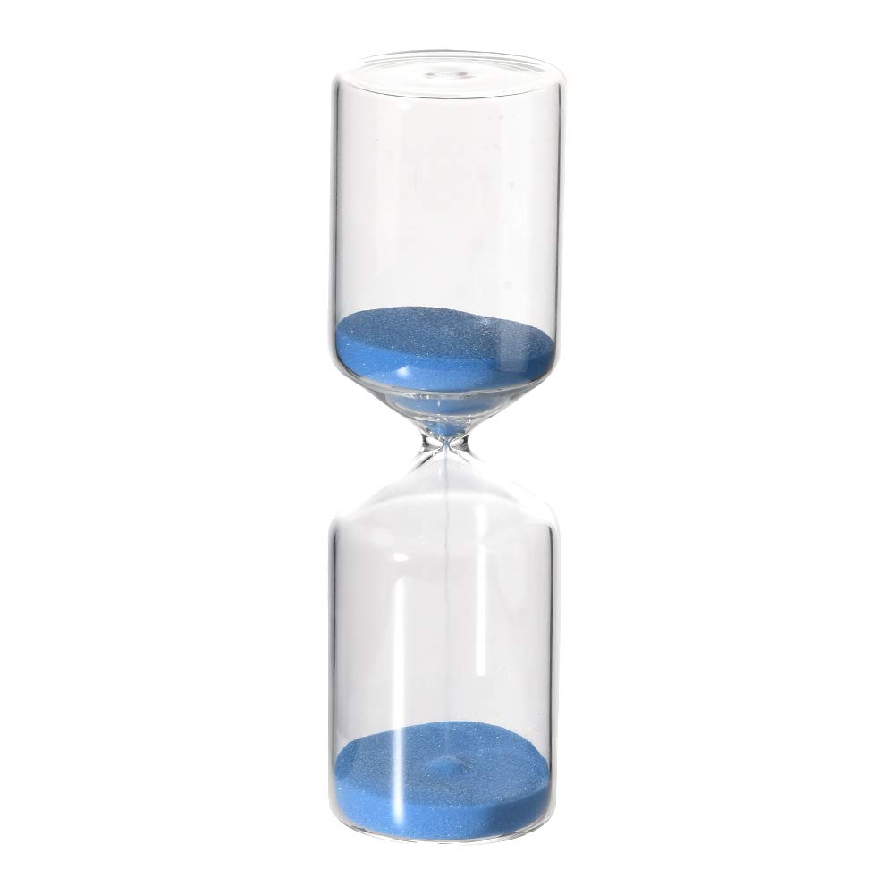 30 Minute Blue Sand Timer - Hourglass for Work, Cooking, Studying & Time Management | Perfect for Productivity, Kitchen, Classroom & Office Decor