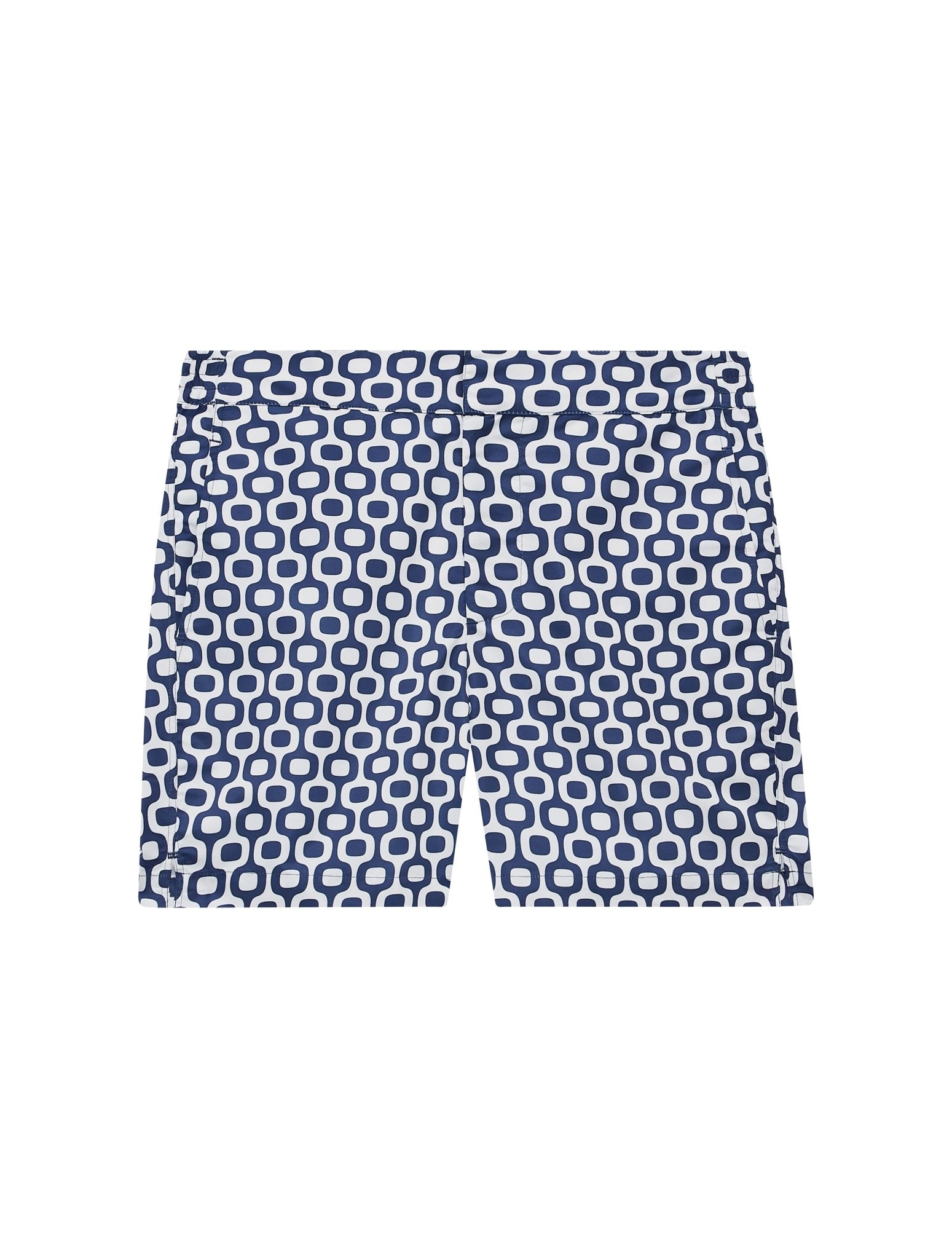 FRESCOBOL CARIOCA Ipanema Classic Swim Shorts for Men - Navy Blue Quick-Dry Beach Shorts with Pockets | Perfect for Swimming, Surfing & Summer Vacations