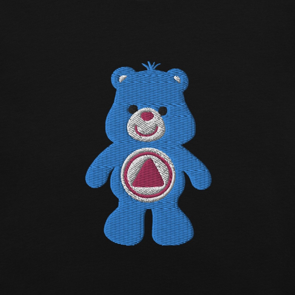 Serenity Cub Embroidered Unisex Heavyweight Cotton T-Shirt - Comfortable Casual Wear for Men & Women - Perfect for Everyday Outfits, Street Style and Lounge Wear