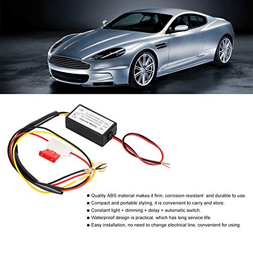 Smart DRL Controller Kit - Auto On/Off LED Daytime Running Light Module with Dimmer for Cars, Trucks & SUVs - Perfect for Enhanced Visibility & Safety