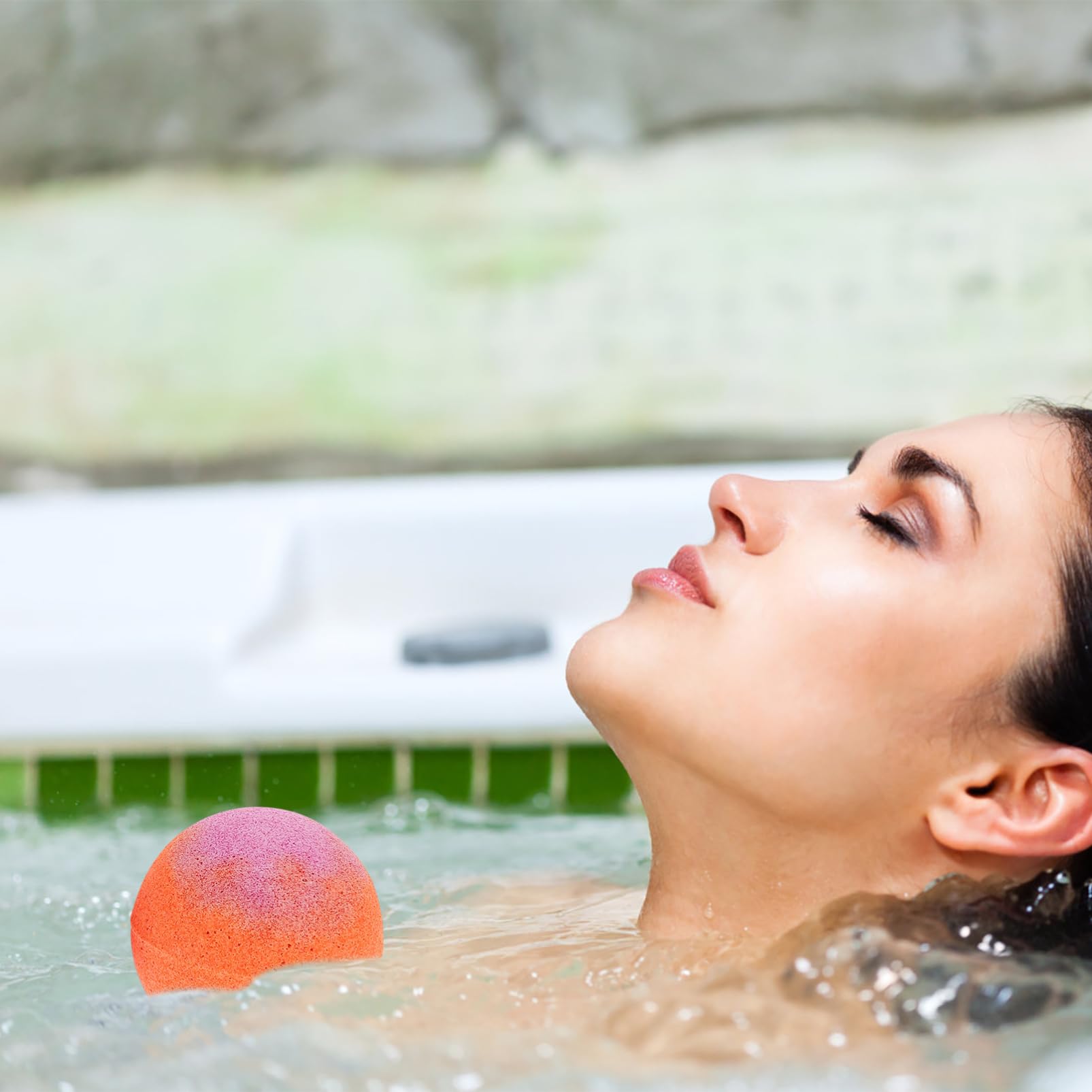 9-Piece Natural Spa Bath Set with Soothing Moisturizing Bath Salt Balls - Relaxing Shower Balls for Stress Relief & Skin Hydration | Perfect for Home Spa, Self-Care, and Gift Giving