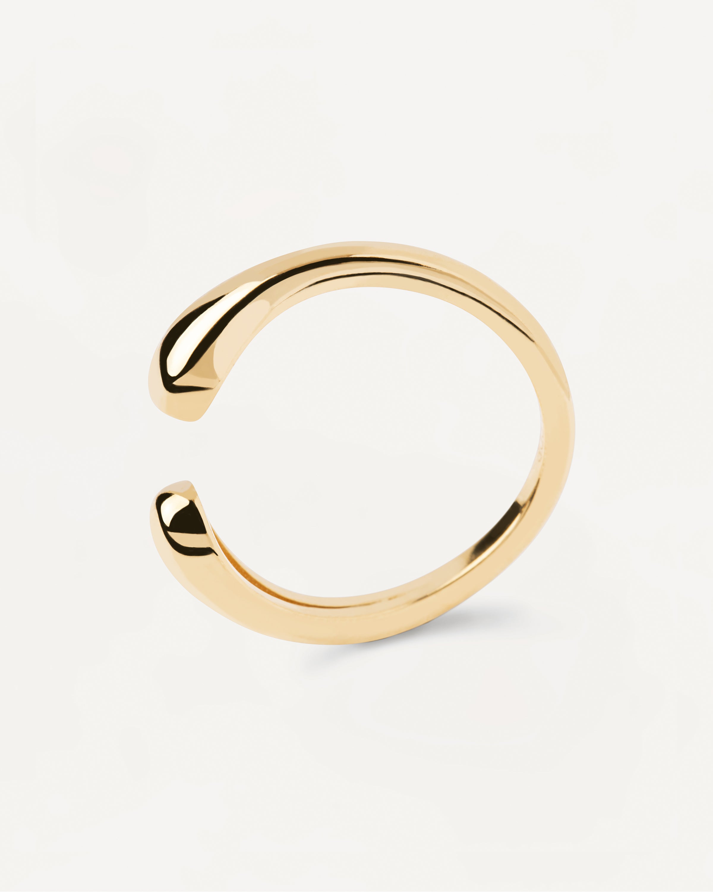 Elegant 14K Gold Crush Ring for Women - Perfect for Valentine's Day, Anniversary & Romantic Gifts | Dainty Stackable Jewelry for Everyday Wear