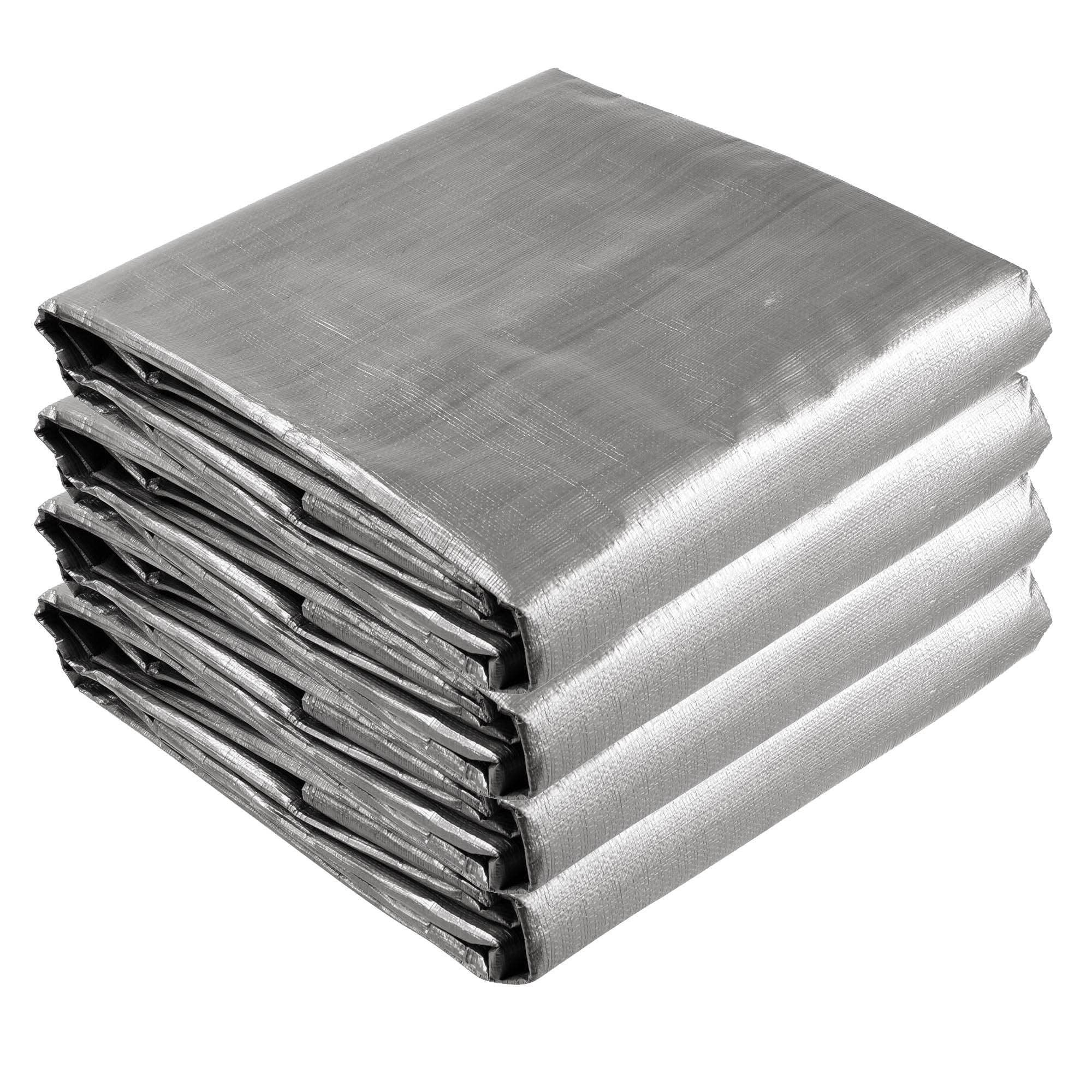 DYWER Heavy Duty Waterproof Poly Tarpaulin Tarp - 16x20ft UV Resistant PE Canvas Cover for Camping, Truck, Boat, Outdoor Furniture & More - Durable Weatherproof Shelter Solution