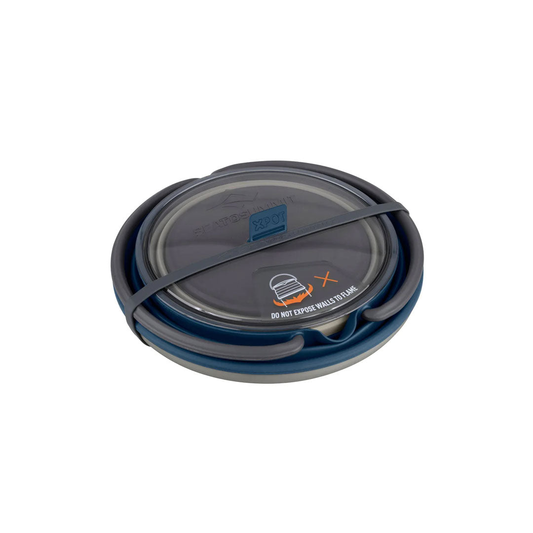 Sea To Summit X-Set 12 Kettle and Dining Set - Lightweight Camping Cookware for Backpacking, Hiking & Outdoor Adventures