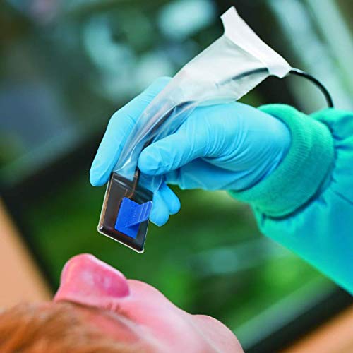 Kodak Size 2 X-Ray Sensor Sheath - 5 Boxes (100 Sheaths per Box, 500 Total) - Disposable Dental Protective Covers for Digital Imaging - Dentist Tools & Dental Supplies for X-Ray Procedures
