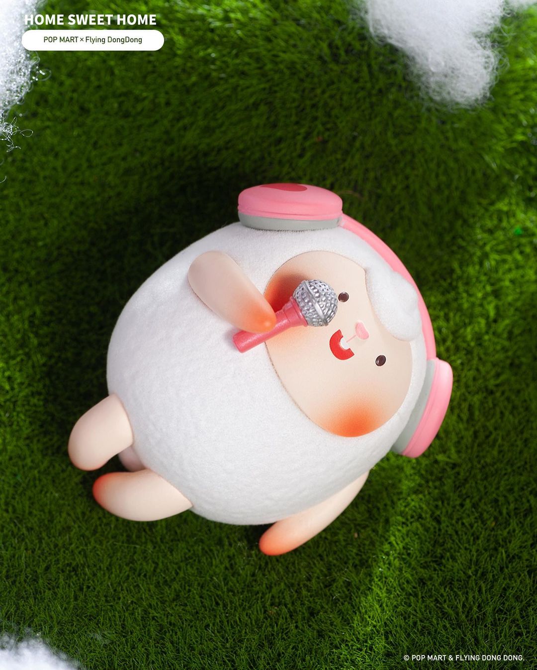 POP MART Flying DongDong Home Sweet Home Series Blind Box Collectible Figures - Cute Home Decor for Office Desk, Bedroom & Gift Giving