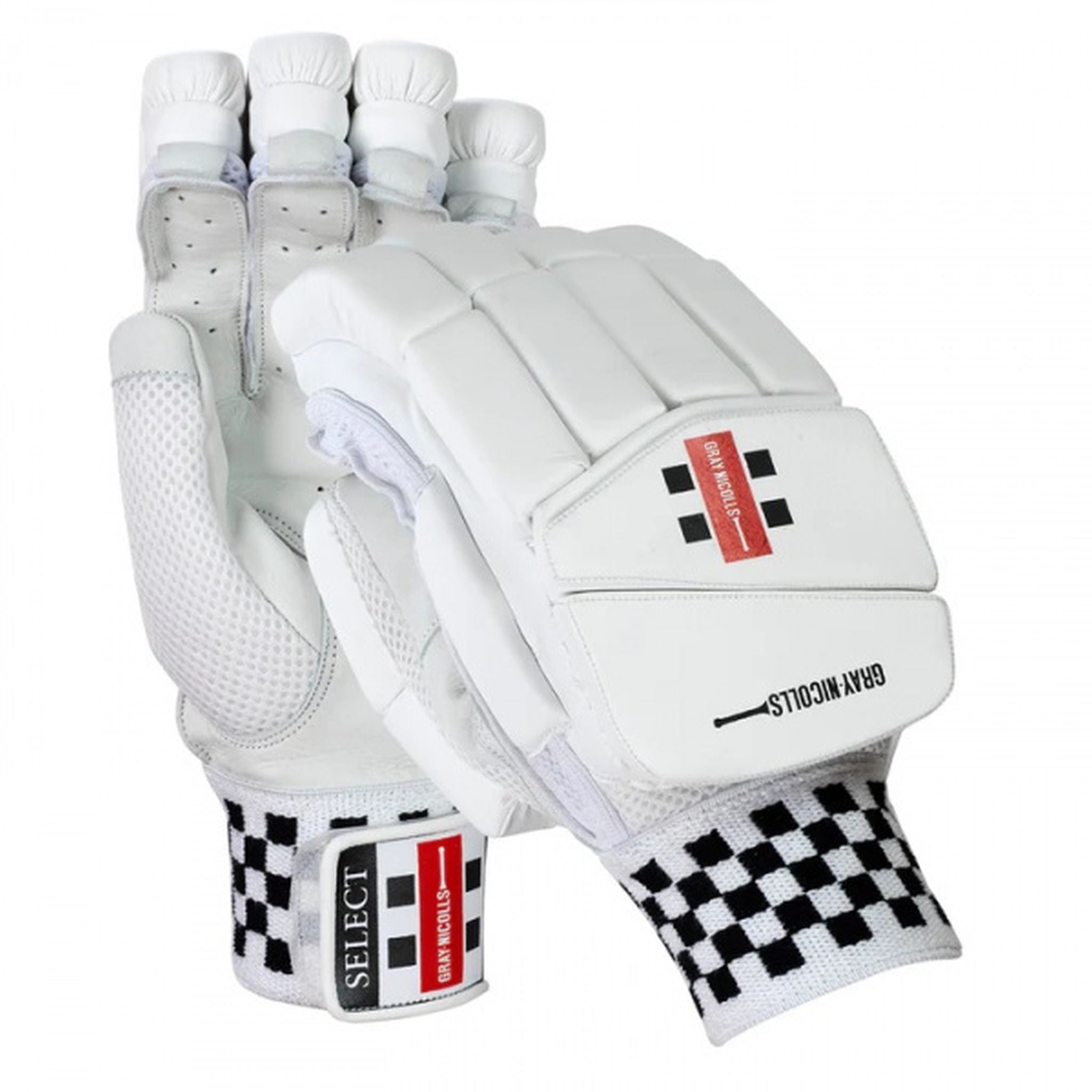 Gray Nicolls Select Adults Batting Gloves - Premium Cricket & Baseball Gloves for Men & Women - Perfect for Practice, Training & Match Play