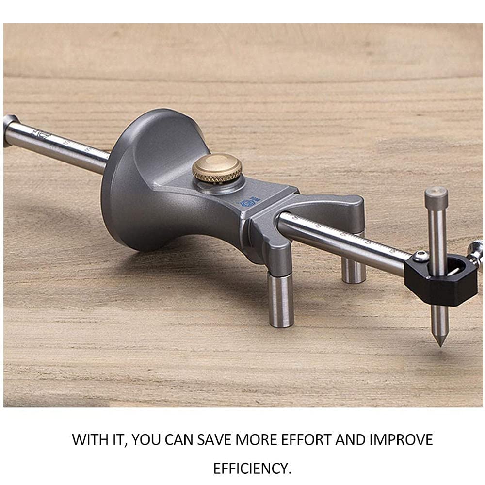 Multi-Function Woodworking Scribe Tool - Linear & Arc Marking for DIY Woodworking Projects | Perfect for Carpentry, Furniture Making & Home Renovation