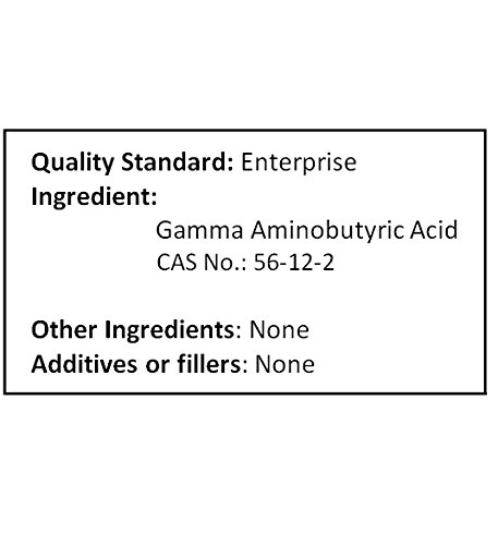 Pure GABA Gamma-Aminobutyric Acid Powder 2000g (4.4 lb) - Natural Stress Relief & Sleep Support Supplement for Anxiety, Relaxation & Better Sleep