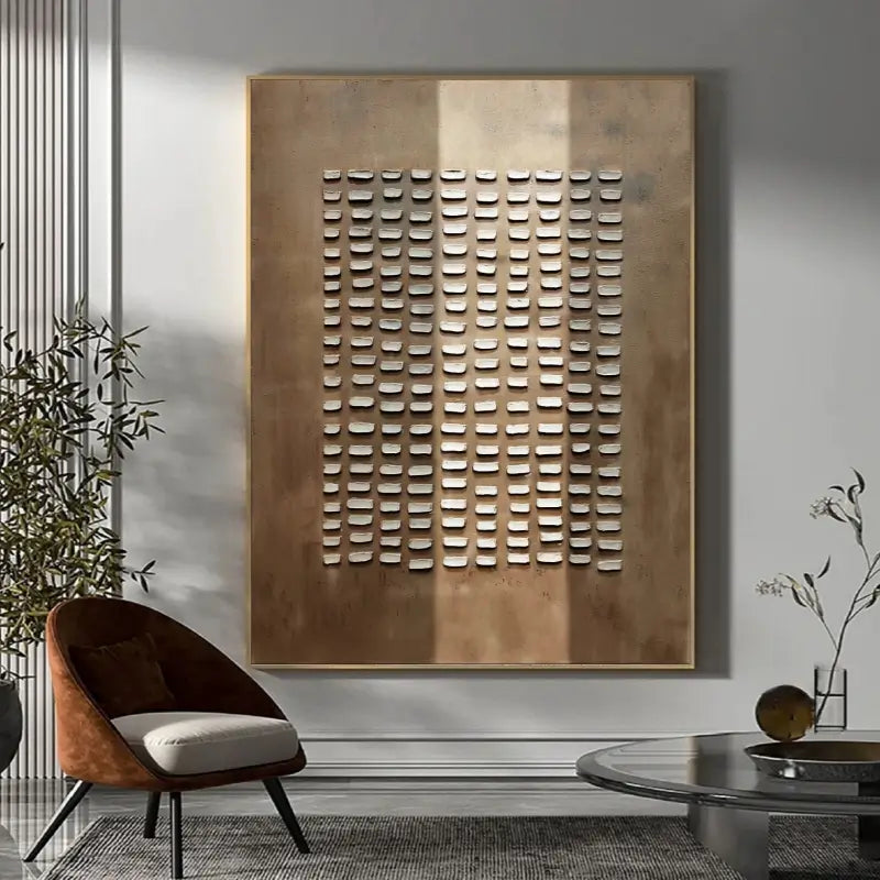 Custom Abstract Tranquility Wall Art Canvas Print - Modern Home Decor for Living Room, Bedroom & Office - Serene Blue & White Painting #WS071 | Perfect for Meditation Spaces, Yoga Studios & Relaxation Areas