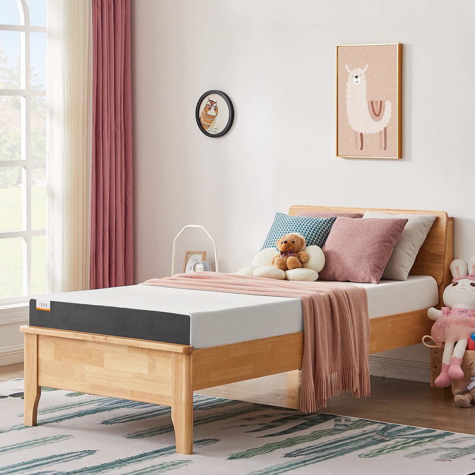 5 Inch Cooling Gel Memory Foam Twin Mattress in a Box - Medium Firm with Breathable Cover | Pressure Relief & CertiPUR-US Certified | Perfect for Bunk Beds, Trundle Beds, Guest Rooms & Dorm Rooms