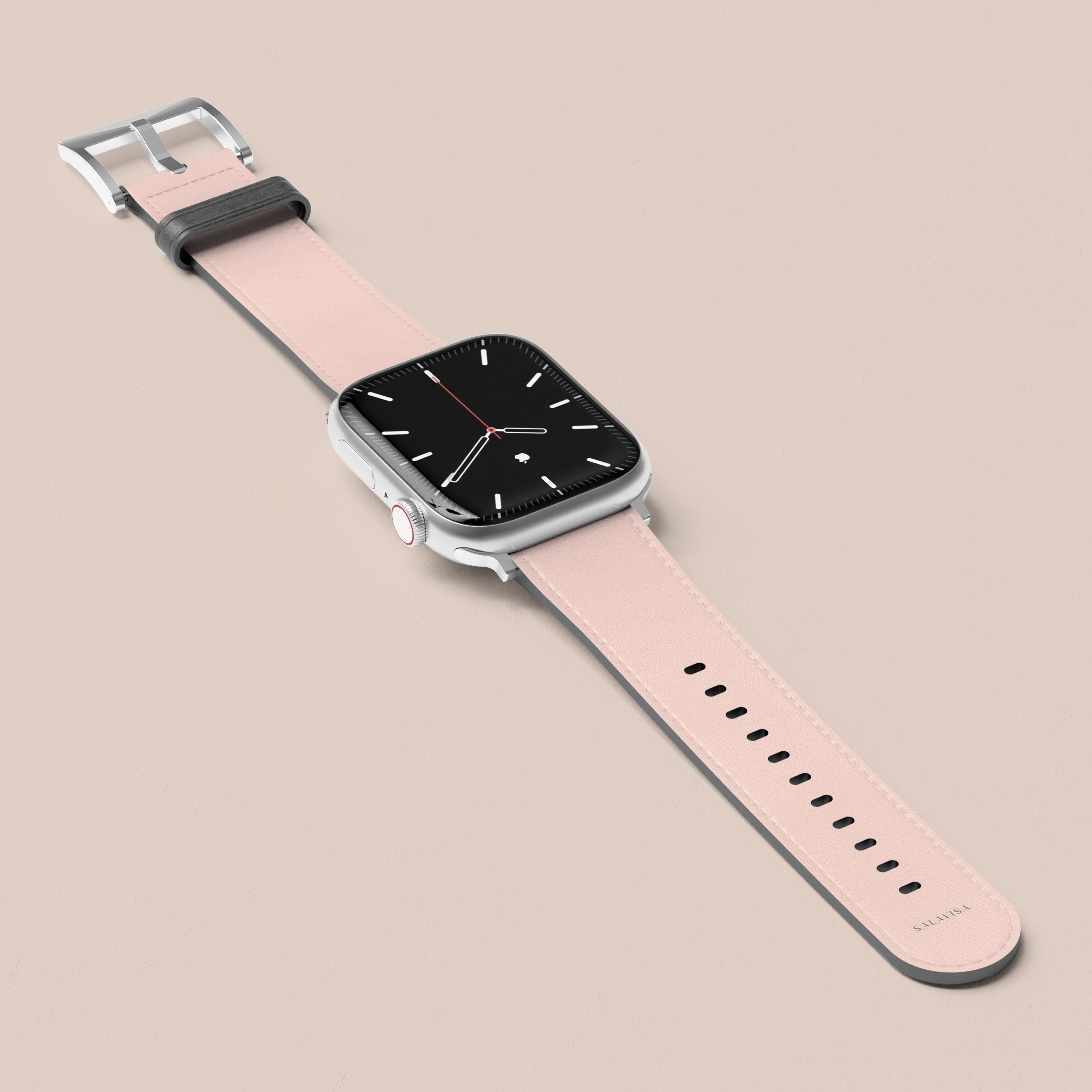 Premium Misty Dappled Apple Watch Band - Soft Silicone Replacement Strap for Apple Watch Series 9/8/7/6/SE/5/4/3/2/1 - Fashionable & Comfortable for Workouts, Running, Daily Wear & Gifts