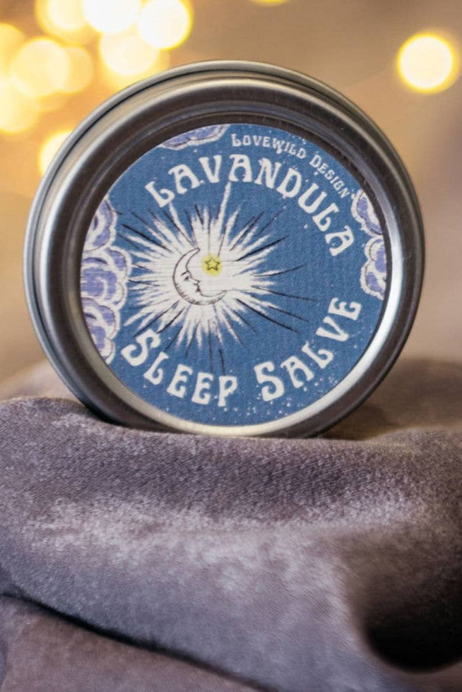 Lavandula Sleep Salve - Natural Lavender Aromatherapy Balm for Relaxation & Better Sleep | Perfect for Nighttime Routine, Stress Relief & Insomnia Support