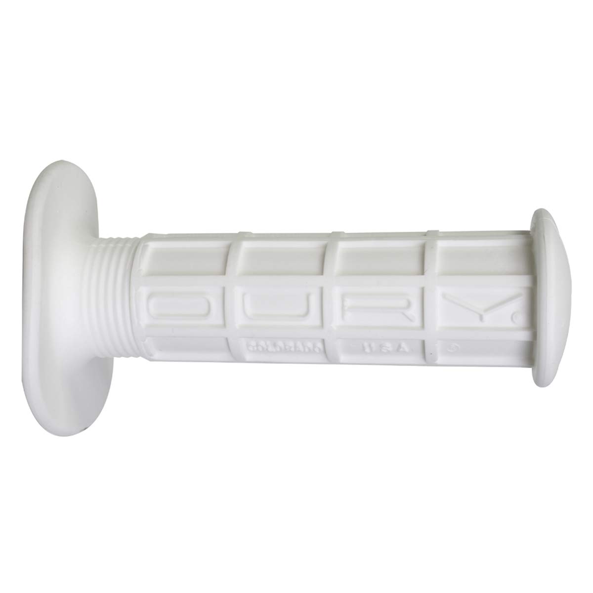 Oury Single Compound Waffle with Flange BMX Bike Grips - Durable Comfort for BMX Racing, Mountain Biking & Extreme Sports