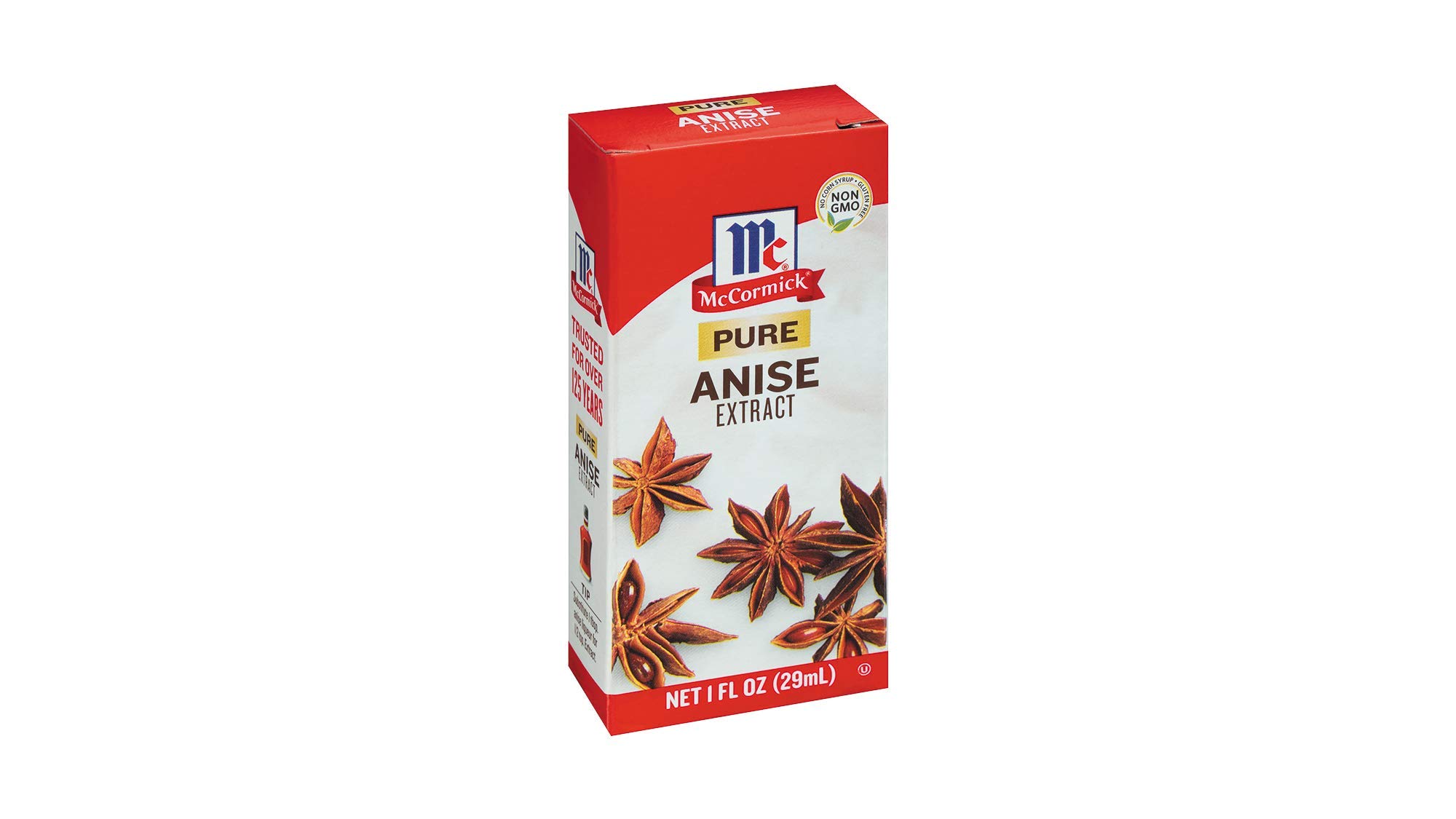 McCormick Pure Anise Extract 1 oz (Pack of 12) - Premium Baking Flavoring for Cookies, Cakes & Desserts - Natural Anise Flavor for Italian Biscotti, Breads & Holiday Treats