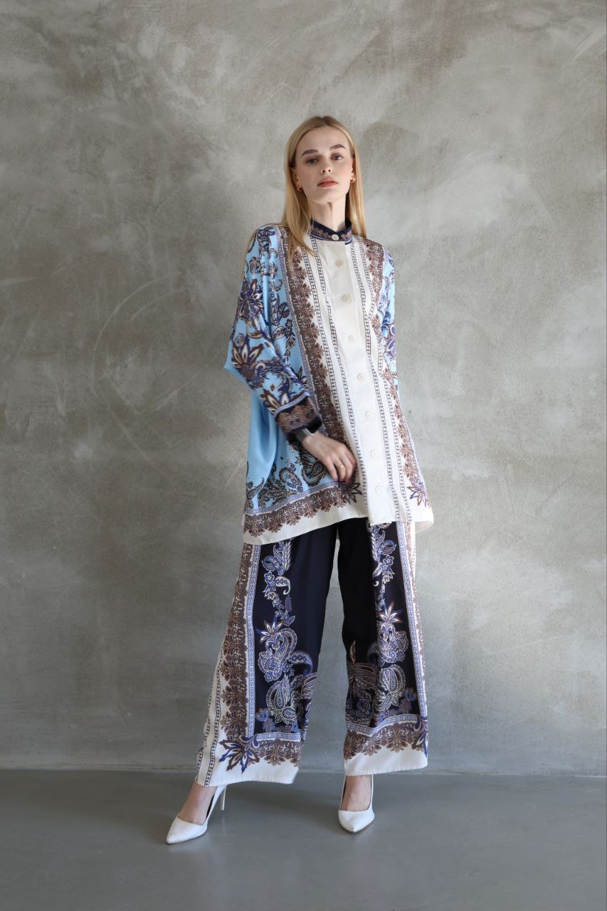 Floral Print Roxy Shirt and Pants Set for Women - Cute Summer Outfit for Beach Vacation, Casual Wear & Outdoor Activities