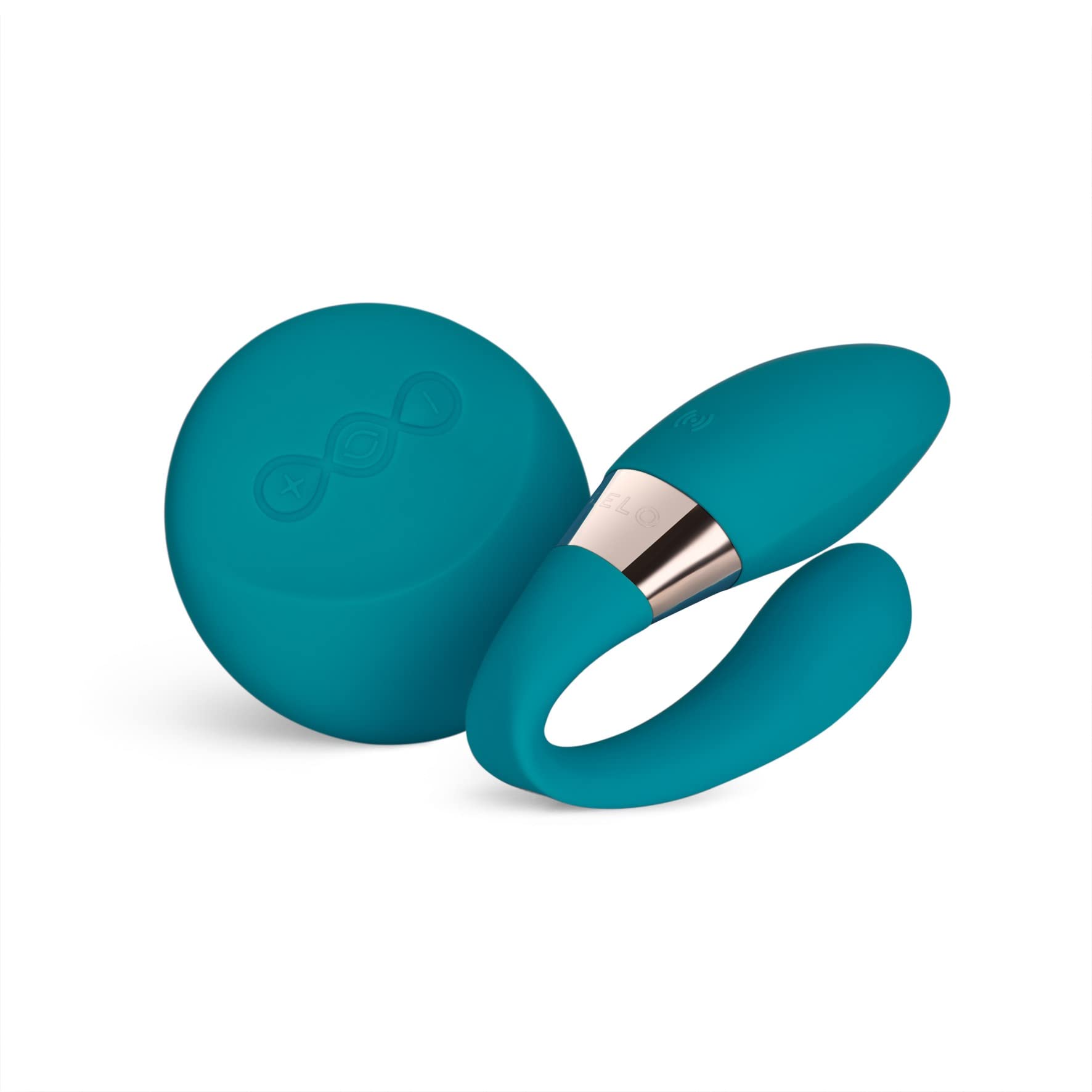 **LELO TIANI Duo Couples Vibrator - Dual Motor Waterproof Adult Sex Toy for Men & Women with 8 Vibration Modes - Perfect for Couples Play, Foreplay & Intimate Moments (Blue)**