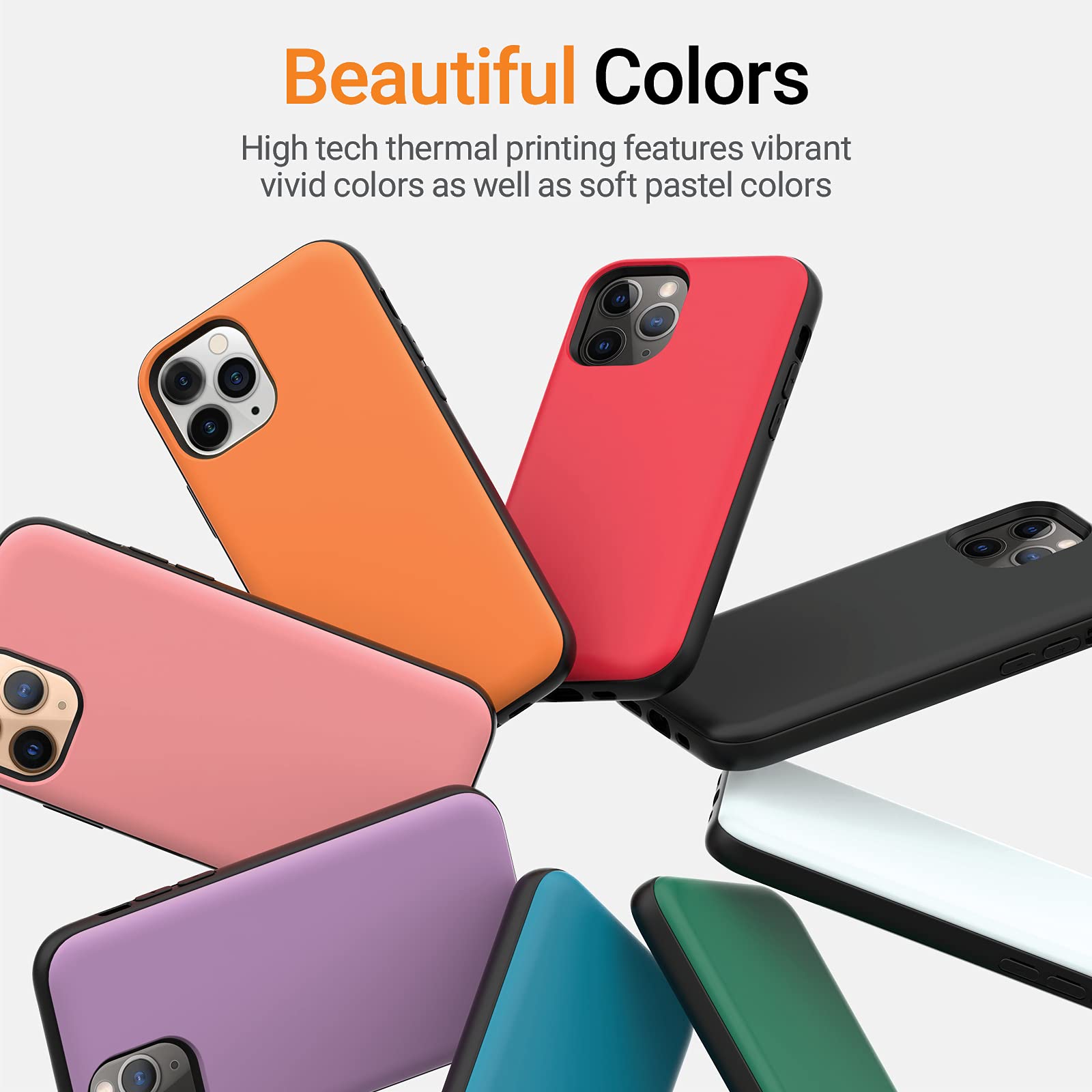 JUST4YOU Magnetic Wallet Case for iPhone 11 Pro - Slim Card Holder with Auto Closure & Hidden Mirror | Shockproof Bumper Cover (Pink) | Perfect for Work, Travel & Everyday Use