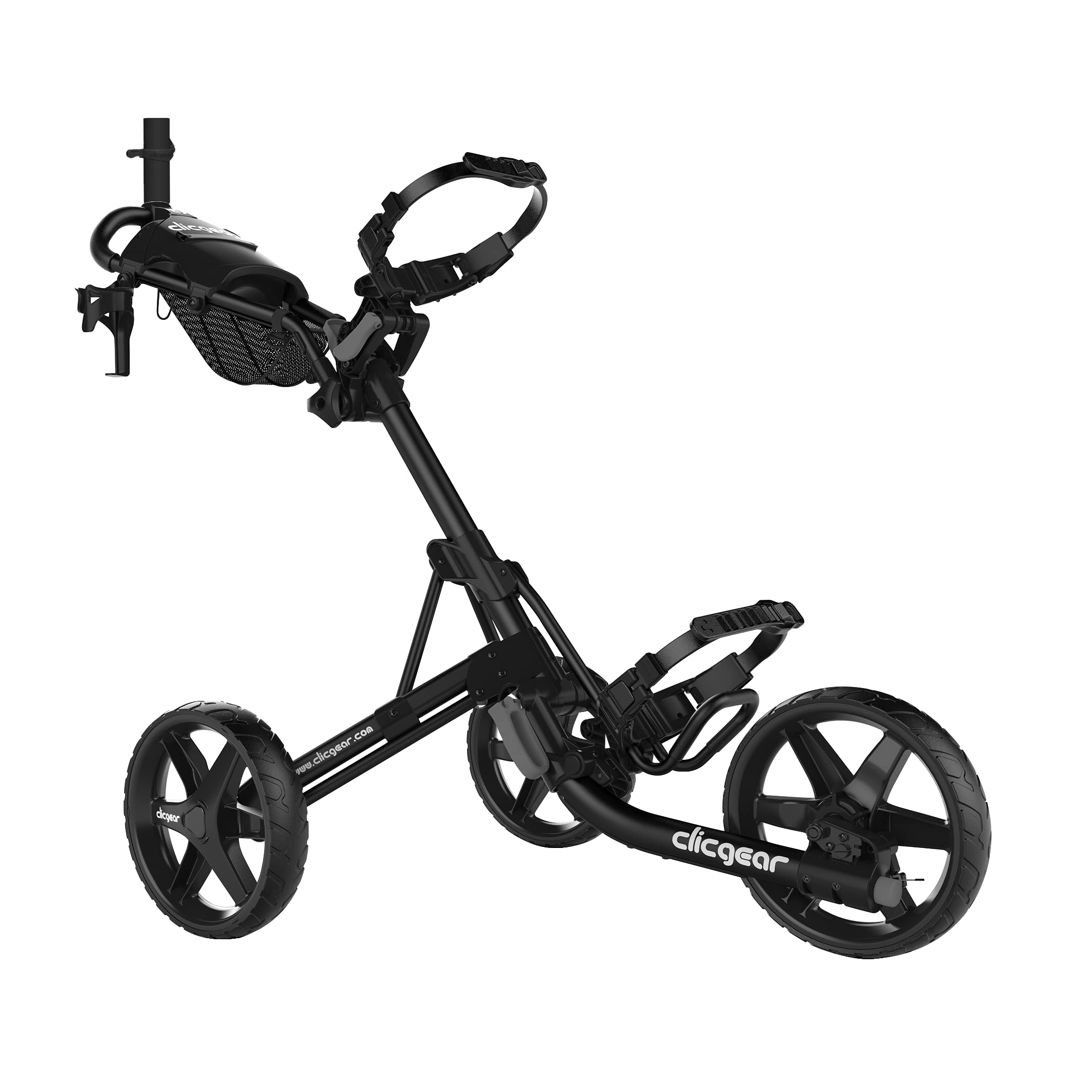 Clicgear Model 4.0 3-Wheel Golf Push Cart - Lightweight Foldable Walking Golf Cart for Men & Women | Perfect for Golf Courses, Driving Ranges & Outdoor Practice