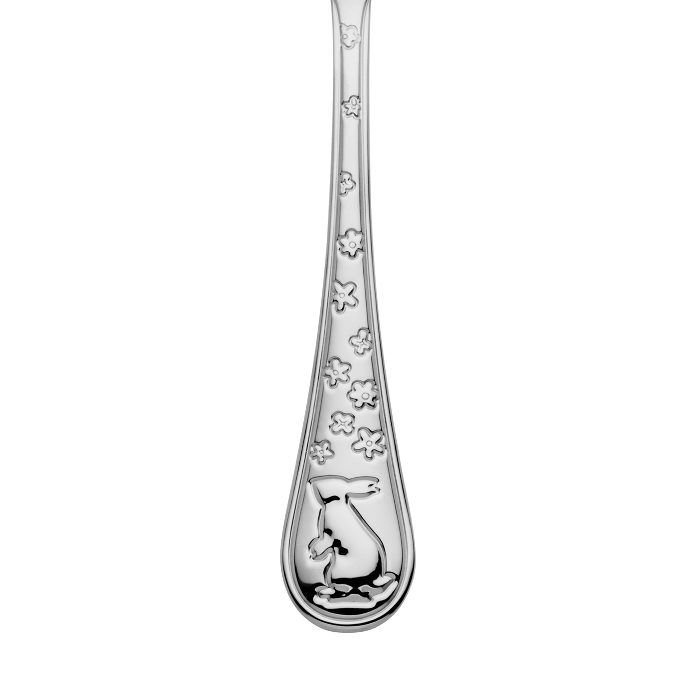 Bunny Hop 12-Piece Flatware Set - Stainless Steel Silverware for Everyday Dining, Kitchen & Entertaining | Perfect for Home, Restaurant & Gift Giving