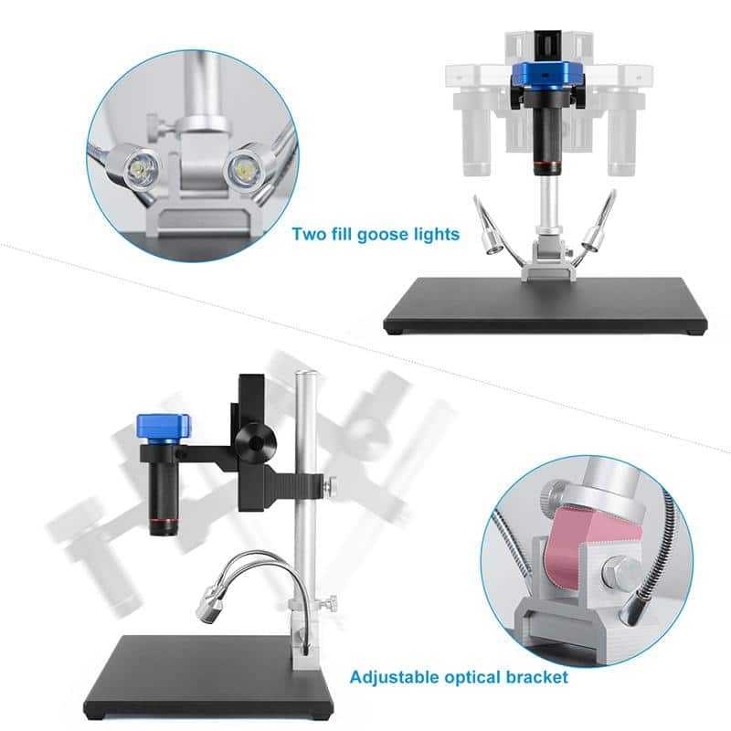 Andonstar AD1605 4K HDMI USB Digital Microscope - 150X Magnification for Electronics Repair, Jewelry Inspection & Coin Collecting | High-Resolution Video Microscope for Hobbyists & Professionals