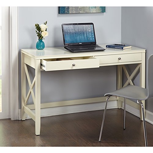 Simple Anderson X Desk - Compact Home Office Workspace