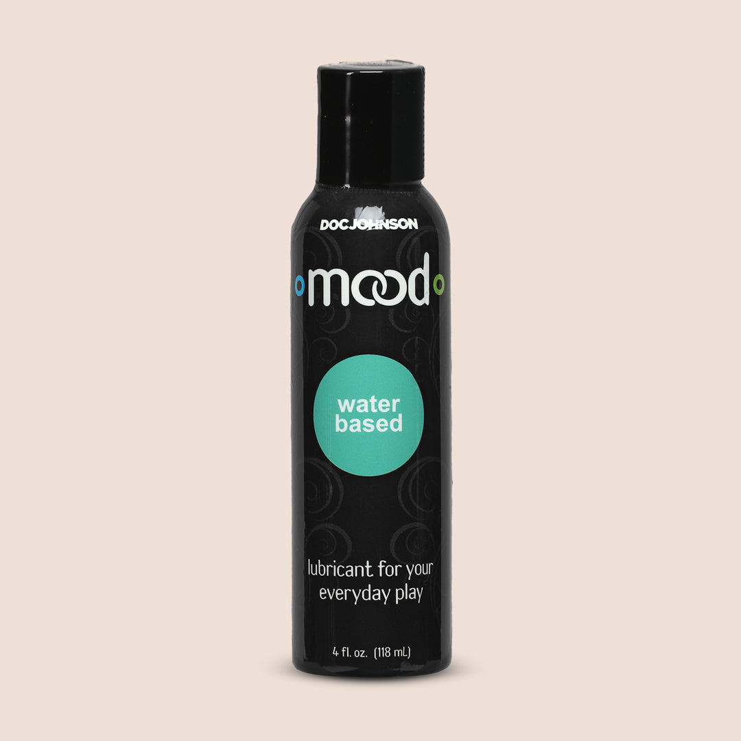 Mood™ Water-Based Personal Lubricant - 4oz Bottle | Long-Lasting, Hypoallergenic, Multipurpose Lube for Couples, Massage & Sensitive Skin Care