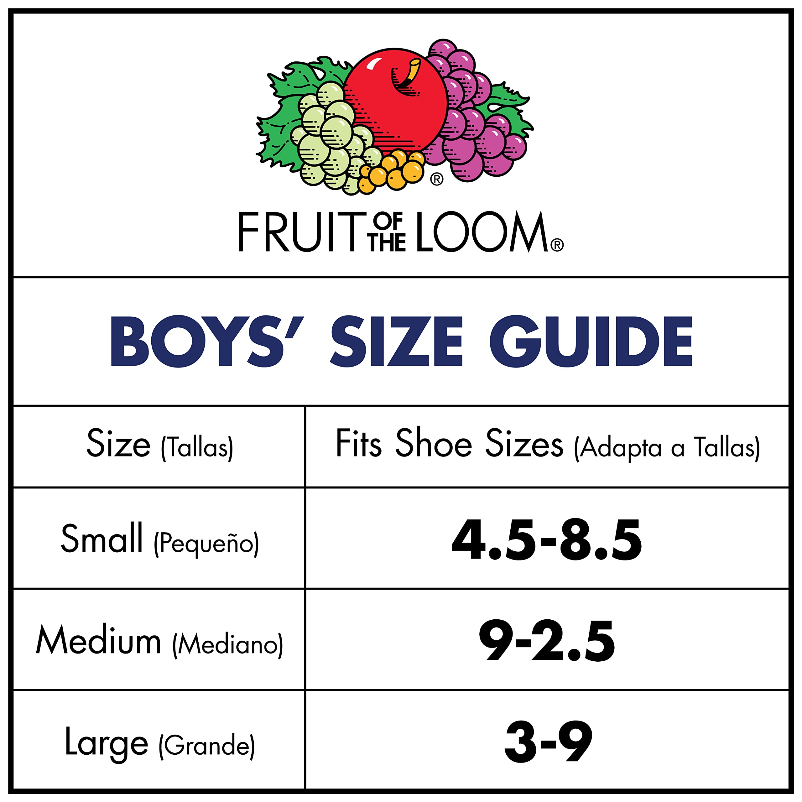 Fruit of the Loom Boys' Dual Defense Ankle Socks 10-Pack - Moisture-Wicking & Odor Control Athletic Socks for School, Sports & Everyday Wear