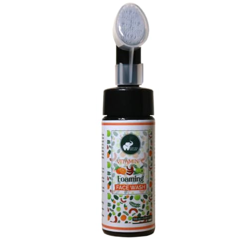 Natural Splash Vitamin C Foaming Face Wash - Brightening & Gentle Cleansing for Hyperpigmentation & Dull Skin | Paraben & Sulfate Free | Men & Women | Daily Skincare Routine for Glowing Complexion