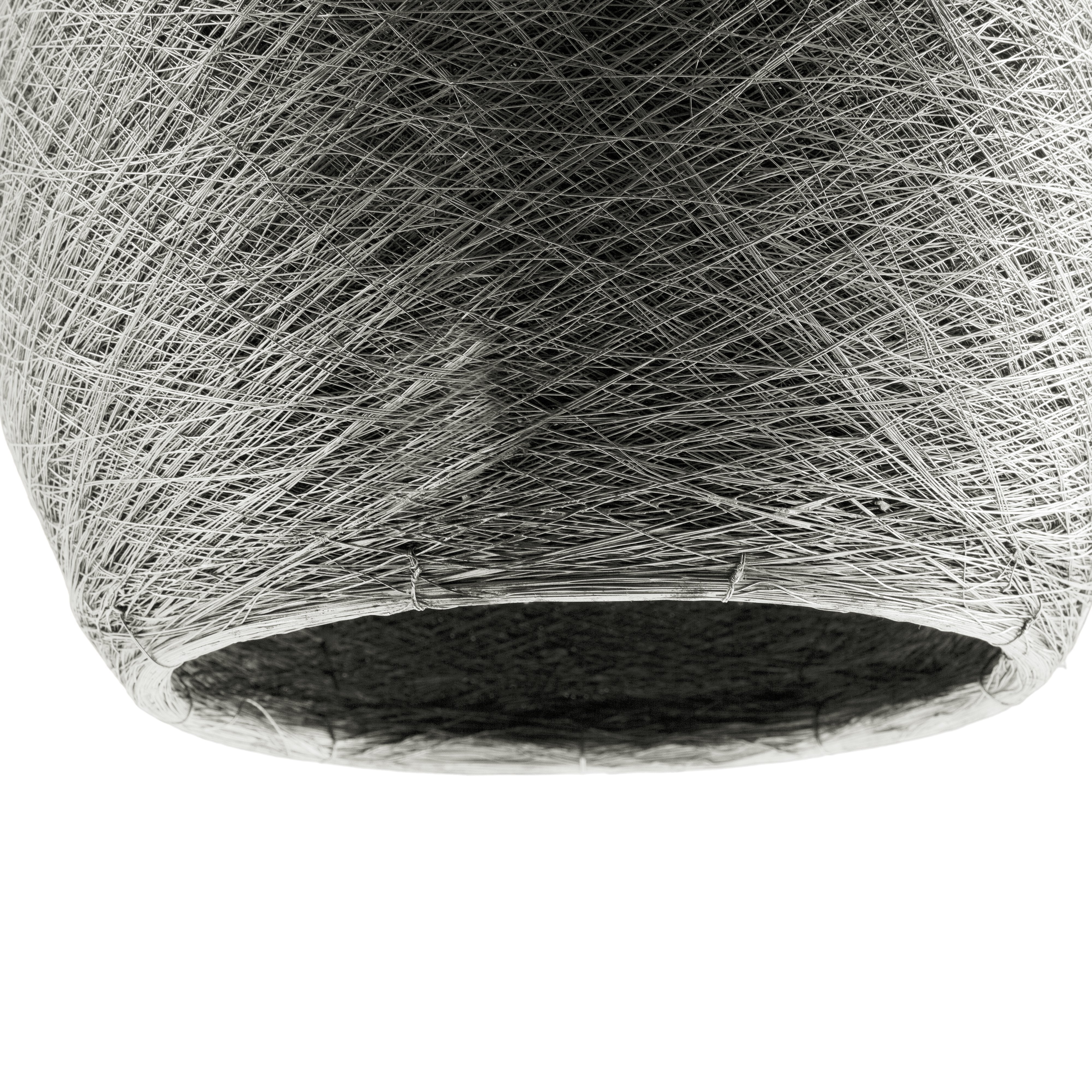 Modern Cocoon Pendant Light - Handwoven Rattan Hanging Lamp for Dining Room, Bedroom, or Living Room - Boho Chic Home Decor with Warm Ambient Lighting