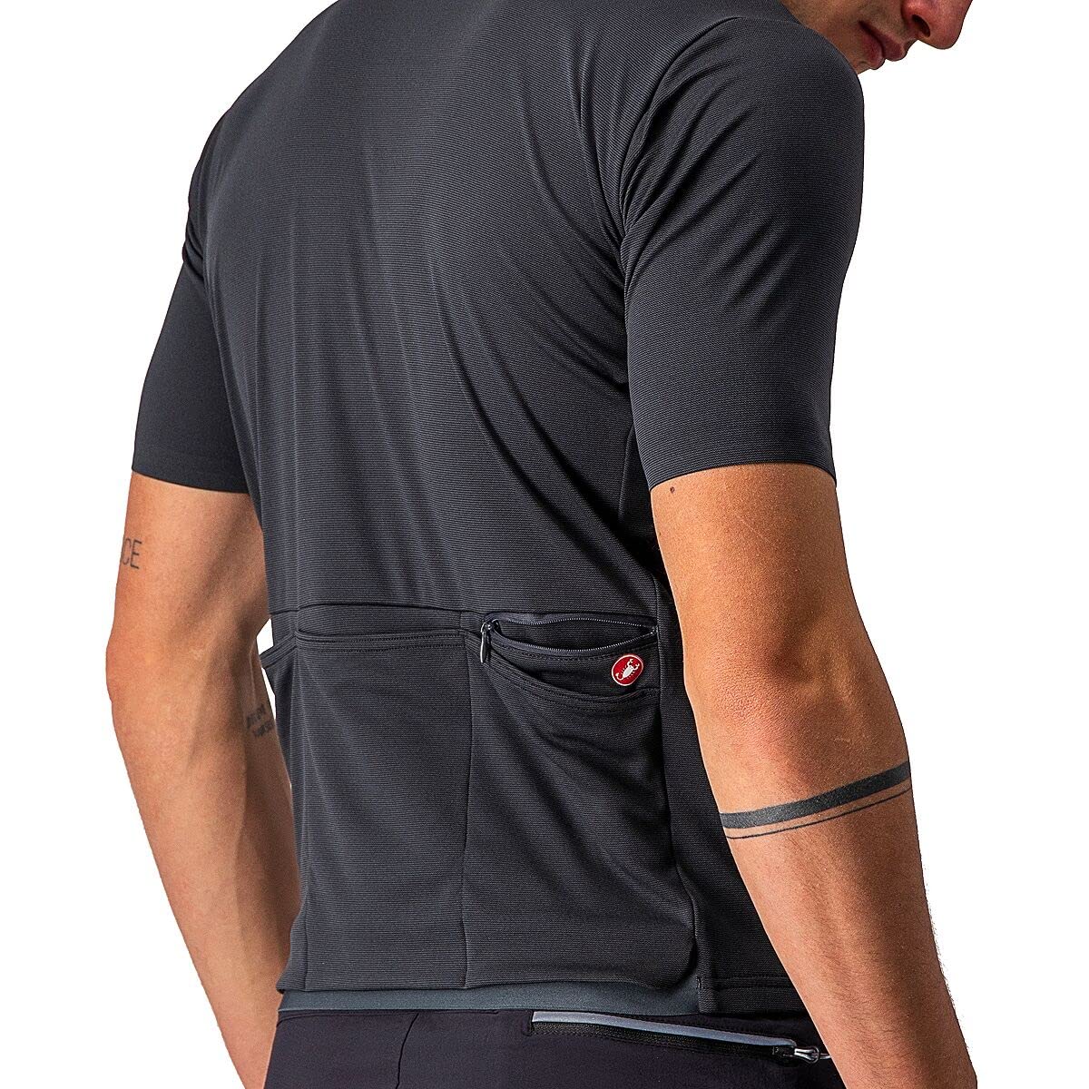 CASTELLI Men's Performance T-Shirt - Breathable & Moisture-Wicking Activewear for Running, Gym & Outdoor Sports