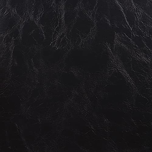 Black/Faux Leather