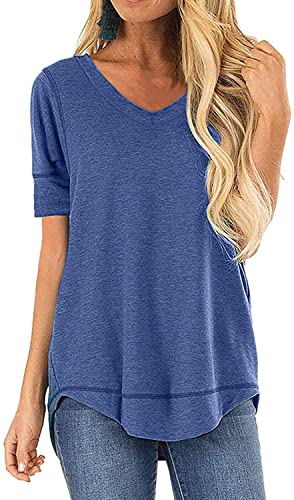 Vneck Blue