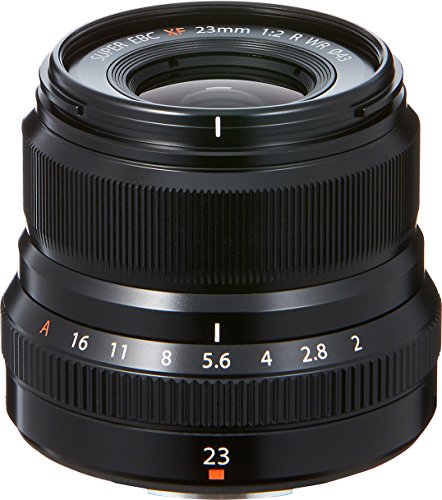 FUJIFILM XF 23mm f/2 R WR Weather-Resistant Prime Lens for X-Mount Cameras - Perfect for Street Photography, Travel & Everyday Shooting