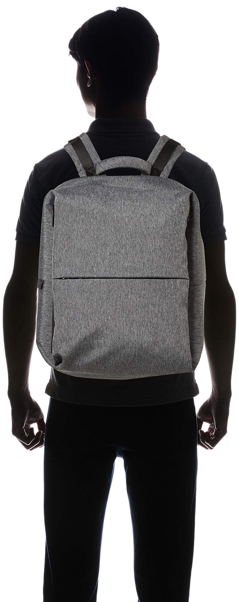 CC-28039 RHINE EcoYarn Men's Backpack Black MELANGE - Waterproof Durable Travel & Work Backpack for Commuting, Hiking & Daily Use