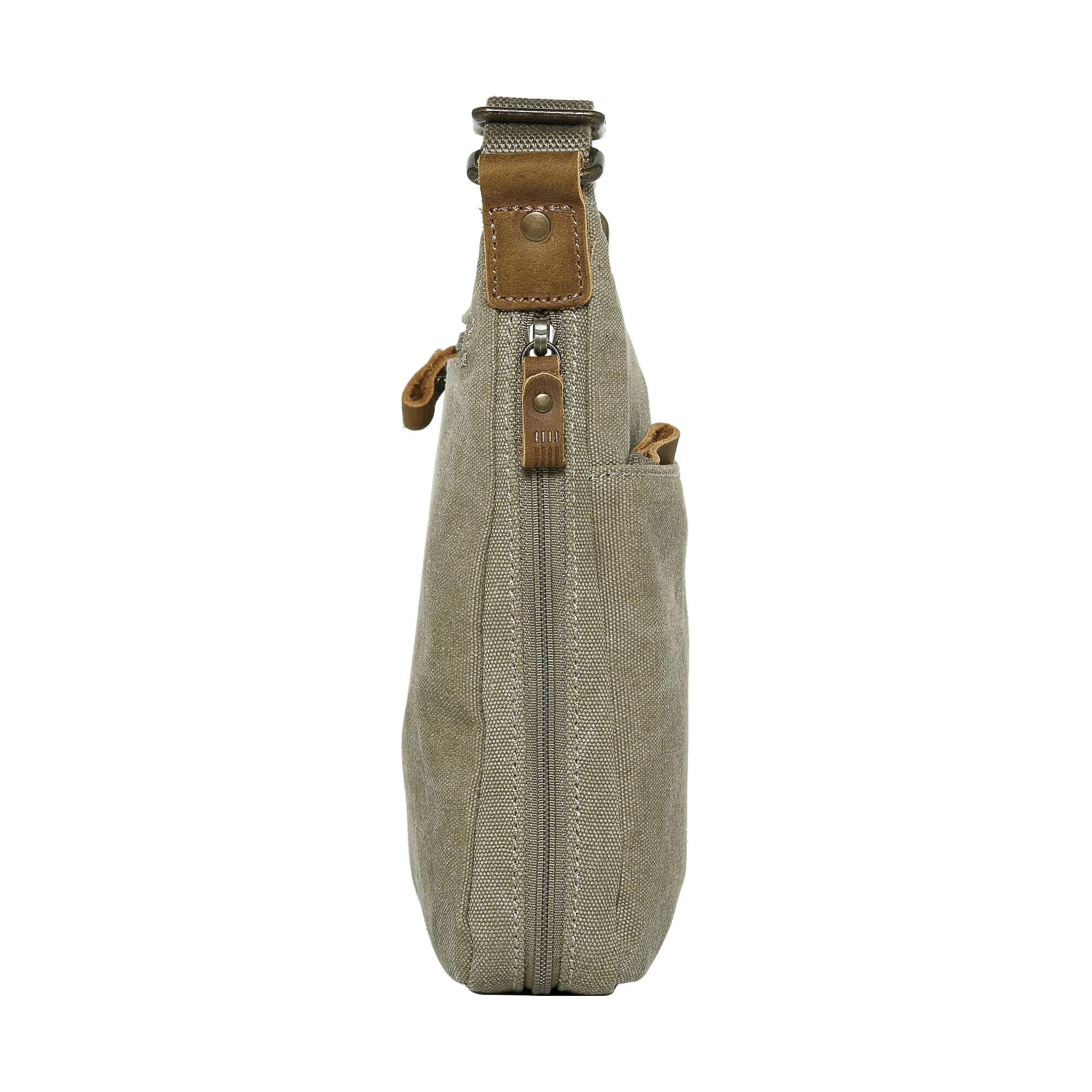 TRP0237 Troop London Classic Canvas Crossbody Bag - Stylish & Durable for Travel, Work & Everyday Use